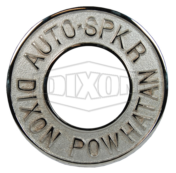 Round Identification Plate